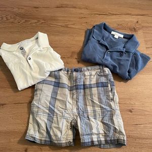 Authentic Burberry Lot: shorts and polos